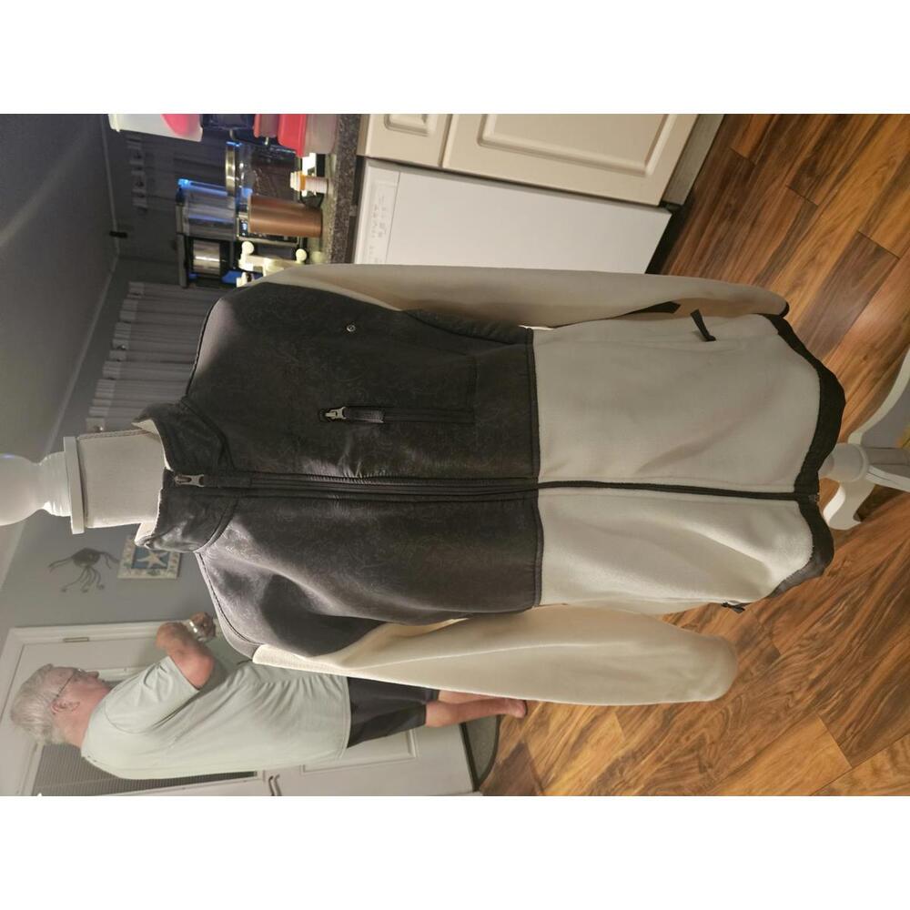 Women's fleece zip up xl